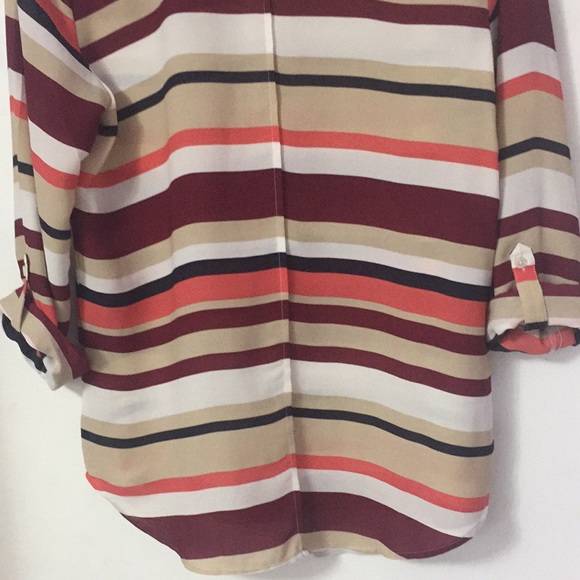 Ann Taylor Striped Blouse/Top 2for$10 - Picture 6 of 9